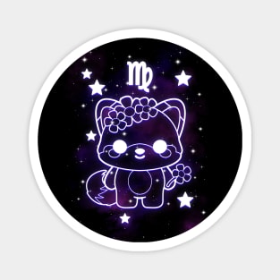 Virgo kawaii zodiac sign Magnet